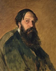 Porträt des Künstlers Alekei Kondratevich Sarasov